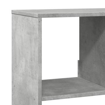  Room Divider Concrete Grey 100x33x125.5 cm Engineered Wood