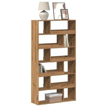  Bookcase Artisian Oak 100x33x187.5 cm Engineered Wood