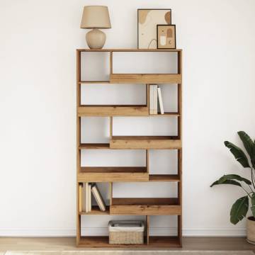  Bookcase Artisian Oak 100x33x187.5 cm Engineered Wood