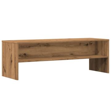  TV Cabinet Artisian Oak 120x40x40 cm Engineered Wood