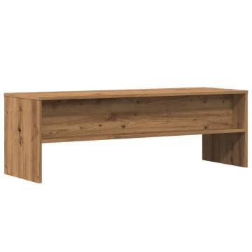  TV Cabinet Artisian Oak 120x40x40 cm Engineered Wood