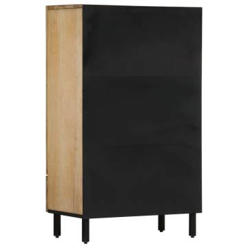  Highboard 60x33x100 cm Solid Wood Mango