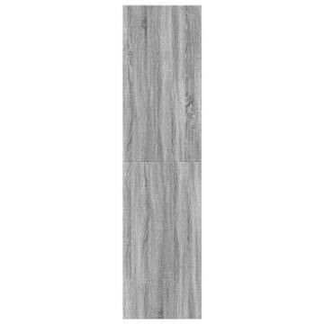  Wardrobe Grey Sonoma 30x50x200 cm Engineered Wood