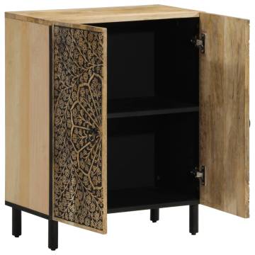  Side Cabinet 60x33x75 cm Solid Wood Mango