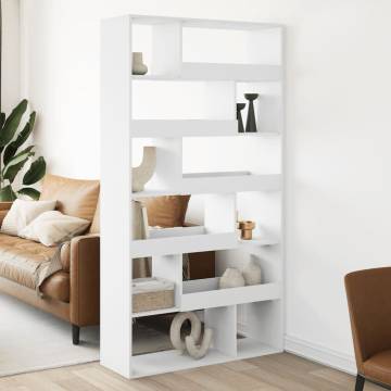  Room Divider White 100x33x187.5 cm Engineered Wood