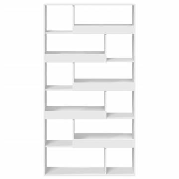  Bookcase White 100x33x187.5 cm Engineered Wood