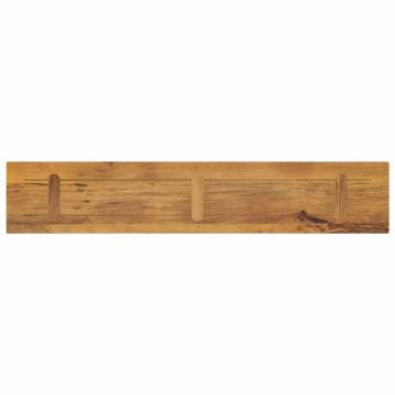  Table Top 140x30x3.8 cm Rectangular Solid Wood Mango