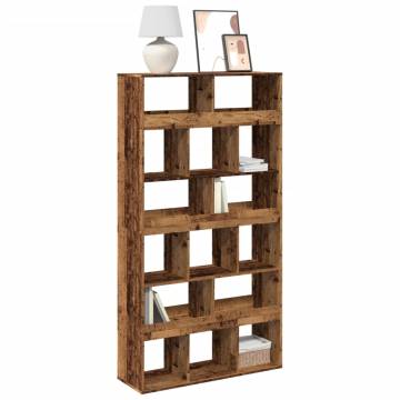  Bookcase Old Wood 100x33x187.5 cm Engineered Wood