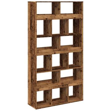  Bookcase Old Wood 100x33x187.5 cm Engineered Wood