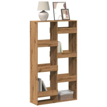  Bookcase Artisan Oak 100x33x175 cm Engineered Wood