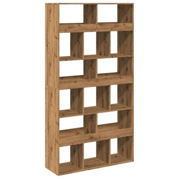  Bookcase Artisan Oak 100x33x187.5 cm Engineered Wood