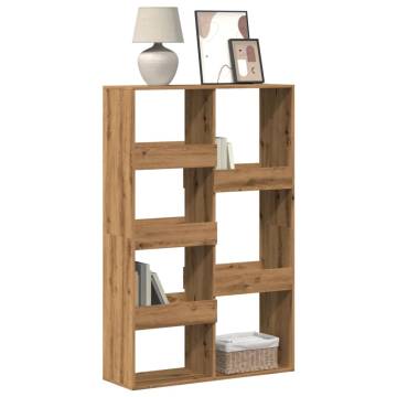  Bookcase Artisan Oak 100x33x155.5 cm Engineered Wood