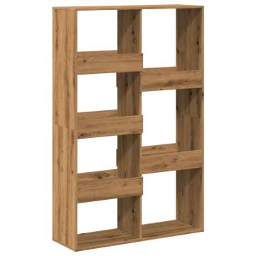  Bookcase Artisan Oak 100x33x155.5 cm Engineered Wood