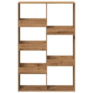  Bookcase Artisan Oak 100x33x155.5 cm Engineered Wood