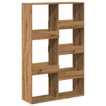  Bookcase Artisan Oak 100x33x155.5 cm Engineered Wood