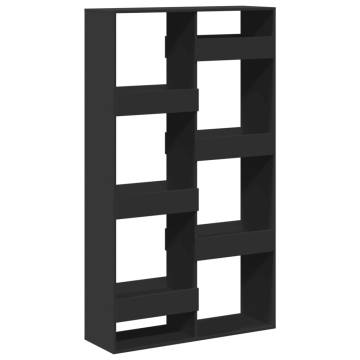  Bookcase Black 100x33x175 cm Engineered Wood