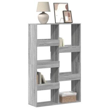  Bookcase Grey Sonoma 100x33x155.5 cm Engineered Wood