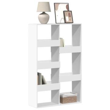  Bookcase White 100x33x155.5 cm Engineered Wood