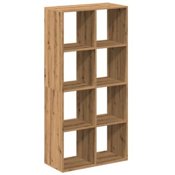  Room Divider Bookcase Artisan Oak 69.5x29x137.5 cm Engineered Wood