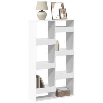  Bookcase White 100x33x175 cm Engineered Wood