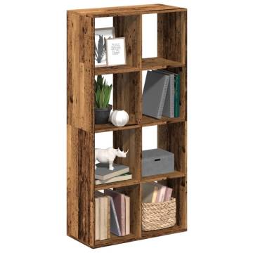  Room Divider Bookcase Old Wood 69.5x29x137.5 cm Engineered Wood