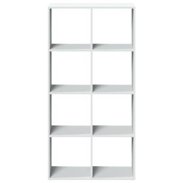  Room Divider Bookcase White 69.5x29x137.5 cm Engineered Wood