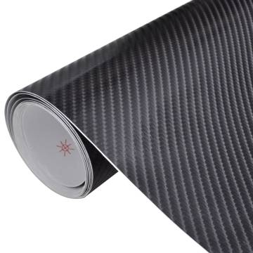  Car Films 2 pcs 4D Black 100x150 cm