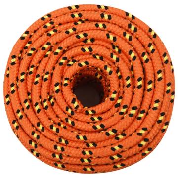  Boat Rope Orange 14 mm 50 m Polypropylene