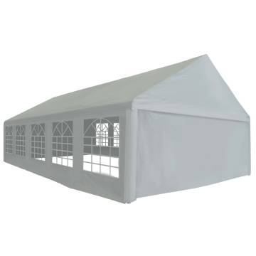  Party Tent PE 5x10 m Grey