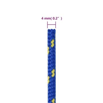  Boat Rope Blue 4 mm 500 m Polypropylene