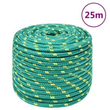  Boat Rope Green 14 mm 25 m Polypropylene