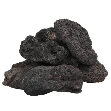  Volcanic Rocks 25 kg Black 10-30 cm