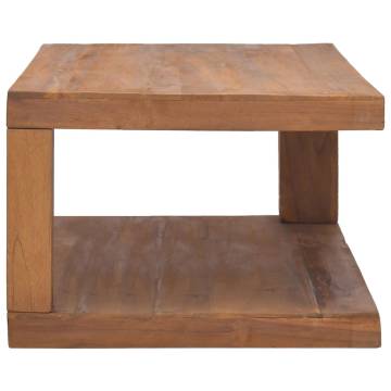  Coffee Table 90x50x35 cm Solid Teak Wood