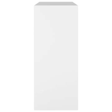 Book Cabinet/Room Divider White 80x30x72 cm