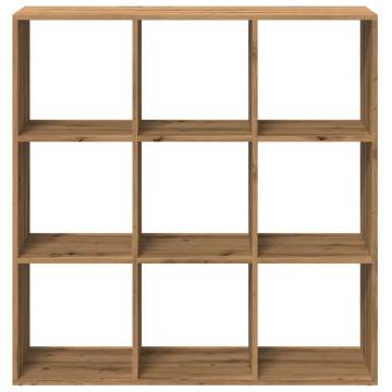  Room Divider Bookcase Artisan Oak 102x29x103.5 cm Engineered Wood