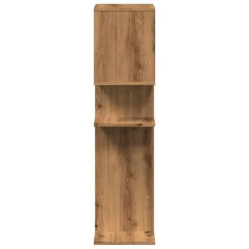  Room Divider Bookcase Artisan Oak 92x29x112 cm Engineered Wood