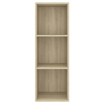 Wall-mounted TV Cabinet Sonoma Oak 37x37x107 cm Engineered Wood