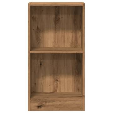  Bookcase Artisian Oak 40x24x76 cm Engineered Wood