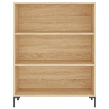 Highboard Sonoma Oak 69.5x32.5x180 cm Engineered Wood