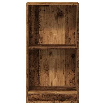  Bookcase Old Wood 40x24x76 cm Engineered Wood