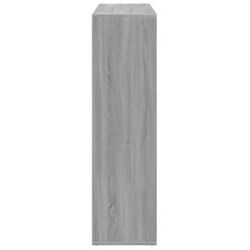  Room Divider Bookcase Grey Sonoma 102x29x103.5 cm Engineered Wood