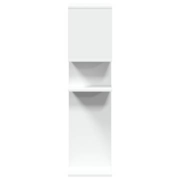  Room Divider Bookcase White 92x29x112 cm Engineered Wood