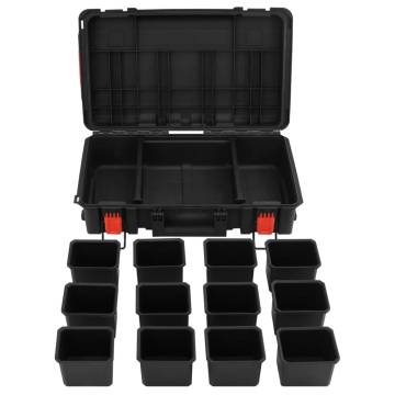  Portable Flight Case Black 56.5x34x16 cm PP