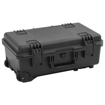  Portable Flight Case Black 55x35x22.5 cm PP