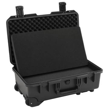  Portable Flight Case Black 55x35x22.5 cm PP