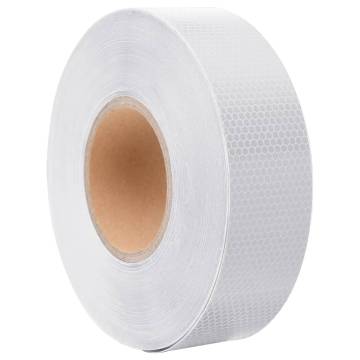  Reflective Tape White 5 cmx50 m PVC