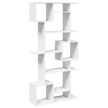  Book Cabinet White 92x29x188 cm Engineered Wood