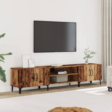  TV Cabinet Old Wood 180x31.5x40 cm Engineered Wood