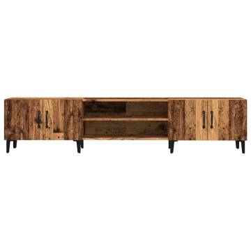  TV Cabinet Old Wood 180x31.5x40 cm Engineered Wood