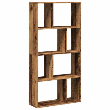  Bookcase Old Wood 60x20x120 cm Engineered Wood